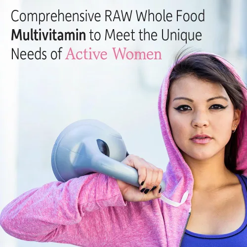 Miniatura 3 de Garden of Life Multivitamínico para mujeres, código de vitamina crudo para mujeres, una vez al día, hierro de alimentos integrales, probióticos
