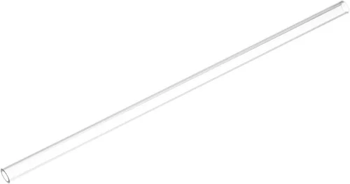 Miniatura 10 de uxcell 2 tubos rígidos transparentes de 0.157 in (5/32 pulgadas) de diámetro interior x 0.236 in de diámetro exterior x 1 pie de longitud tubo