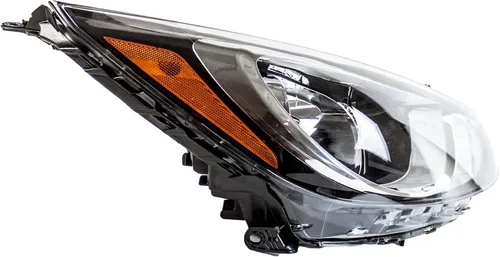 Miniatura 3 de ALLIGATOR AUTO LIGHTS Repuesto para Hyundai Accent 2012 2013 2014 GLS, GS, SE, Hatchback/Sedan Conjunto de faros halógenos con bombillas