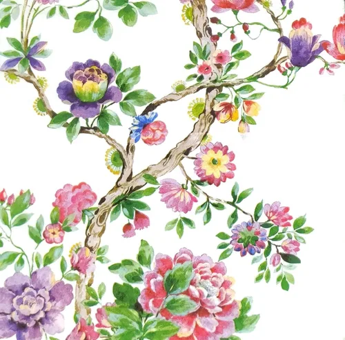 Miniatura 28 de AM Décor - 20 servilletas de papel suaves de 3 capas de papel de seda decoupage -13 x 13 pulgadas (desplegadas) (Rosalia, 13 x 13 pulgadas