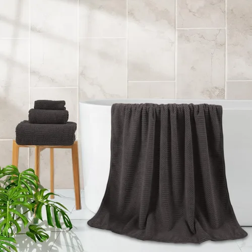 Miniatura 5 de Ferdilan Juego de 4 toallas de baño de gran tamaño de 35 x 70 pulgadas, toallas de baño extra grandes y suaves de 600 GSM, toallas de secado rápido