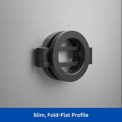 Miniatura 3 de Maxby Soporte de teléfono para refrigerador Fuerte soporte magnético con brazo ajustable y rotación de 360° Uso de cocina manos libres