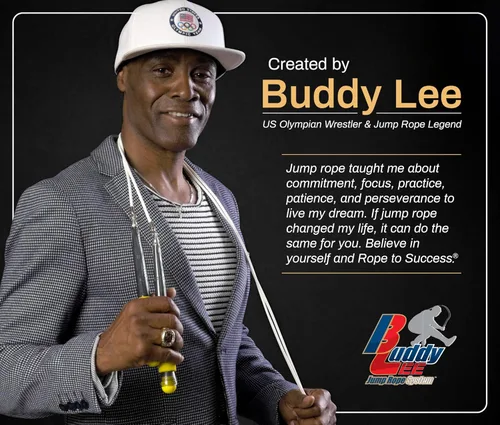 Miniatura 7 de Buddy Lee Jump Ropes Empuñaduras de mango Aero Speed