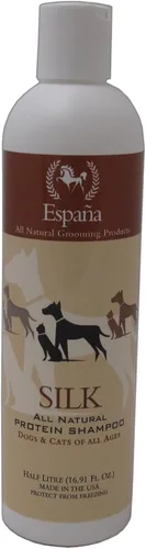 Miniatura 2 de Espana Silk ESP0020DC Champú de proteína de seda especialmente formulado para perros y gatos, 33.82 onzas