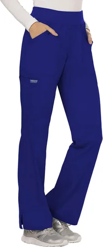 Miniatura 4 de Workwear Revolution WW110 - Pantalones de uniforme médico tipo cargo para mujer, elásticos, suaves