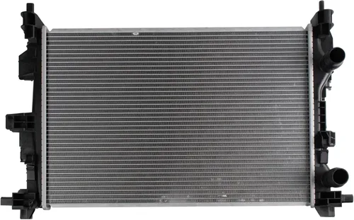 Miniatura 19 de TRQ Radiador de 1 fila de núcleo de aluminio de 26.5 pulgadas de ancho de núcleo compatible con Chevrolet Captiva Sport 2012-2015 Saturn Vue