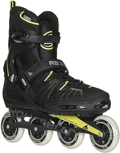 Miniatura 7 de Rollerblade RB XL - Patines en línea para hombre, color negro y lima, patines en línea de alto rendimiento