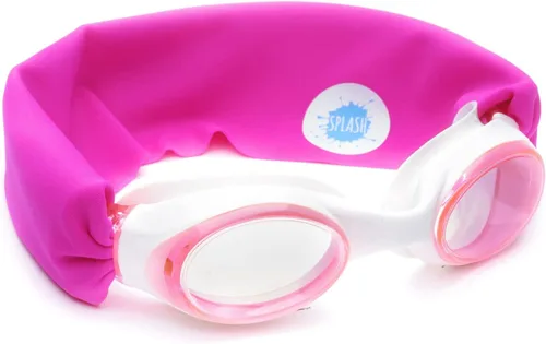 Miniatura 9 de Splash Place Gafas de natación con correa de tela, divertidas, modernas, cómodas, para adultos y niños Azul real