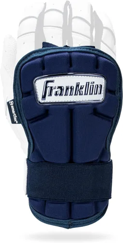 Miniatura 14 de Franklin Sports Guantes Protectores de Mano y Muñeca para Béisbol - Serie PRT LG, Protector para Adultos para Batear - Escudo Protector para Real