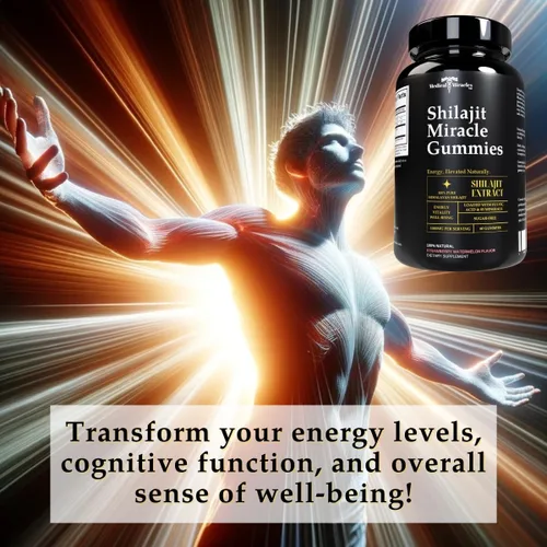 Miniatura 6 de Medical Miracles Shilajit - Gomitas energéticas sin azúcar, 1000 mg, complejo mineral del Himalaya con compuestos fúlvicos, suplemento masticable