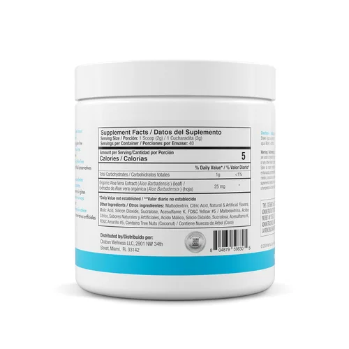 Miniatura 2 de Yes You Can! Mezcla de bebida en polvo de aloe vera, refuerzo de hidratación infundido con extracto de aloe vera orgánico puro, deliciosos sabores