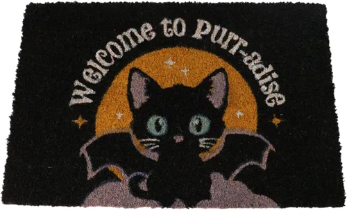 Miniatura 23 de Ebros Gift Metafísica Magic Wicca Occult Witcraft - Tapete con respaldo de vinilo de fibra de coco y fibra de coco para Halloween, 24 x 16 pulgadas