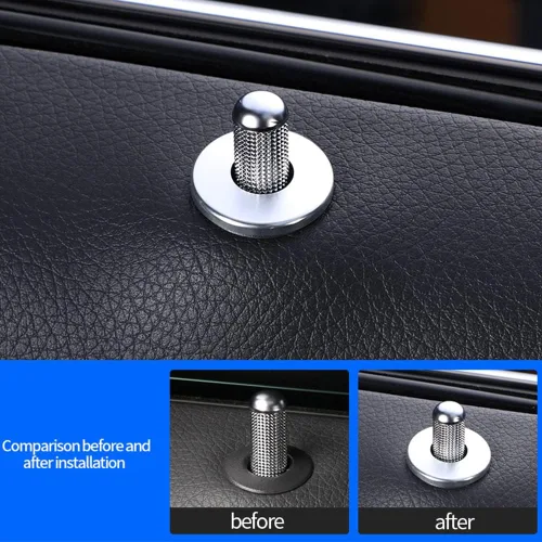 Miniatura 2 de Accesorio de coche puerta anillo cubierta Trim decoración para Mercedes Benz gle350 w167 gls450 x167 gle c167 coupé carbono Benz Interior accesorio