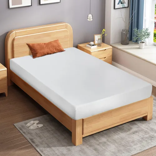 Miniatura 8 de Dkeli Colchón de tamaño individual, colchón de espuma viscoelástica de gel de 5 pulgadas para sueño fresco y alivio de presión, colchón de firmeza