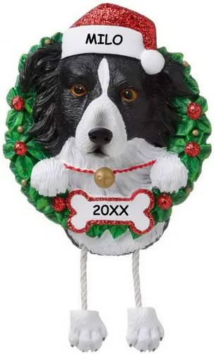 Miniatura 20 de Adorno de Navidad personalizado para mascotas de raza de perro (Beagle)
