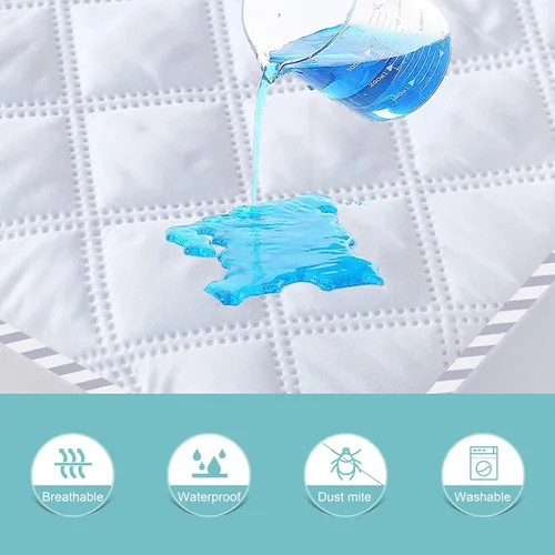 Miniatura 4 de Sunny zzzZZ Paquete de 6 Forros Impermeables para Cambiador de Bebé - Acolchados Más Gruesos Ultra Suaves Forros para Cubierta de Mesa de Cambio