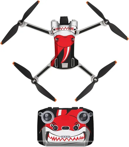Miniatura 22 de YANHAO [Piezas de dron] para DJI Mini 3 Pro Drone Body y RC-N1 Control remoto Calcomanías de PVC Adhesivos de PVC a prueba de arañazos Juego de Rc 01