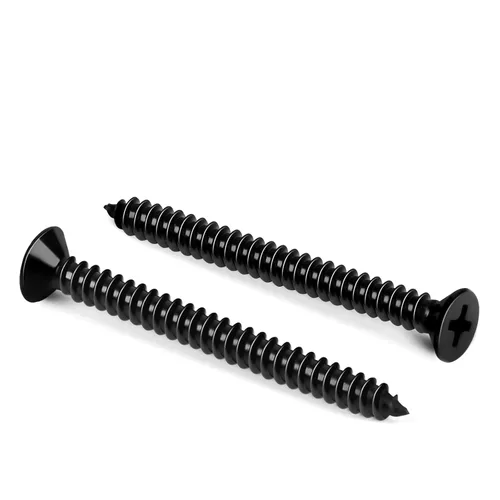 Miniatura 14 de Tornillos de chapa metálica de cabeza plana #14 x 3, tornillos para madera, autoroscantes, acero inoxidable 18-8 (304), 25 unidades Plateado
