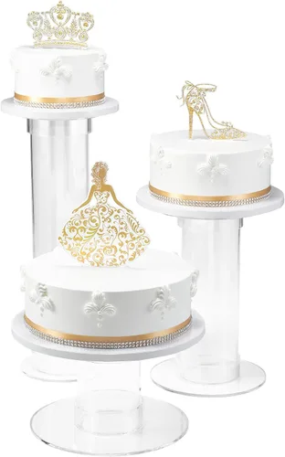 Miniatura 4 de DecoPac QUINCEANERA - Kit de decoración de tartas, adornos para tartas y cupcakes XL-GOLD para niñas, dulces 15 cumpleaños y fiestas, membrillo años