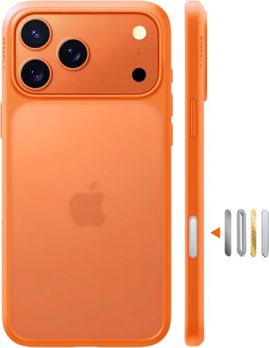 Miniatura 9 de TORRAS Funda a prueba de golpes para iPhone 13/iPhone 14, grado militar, probada en caídas, parte trasera dura protectora delgada para iPhone 13