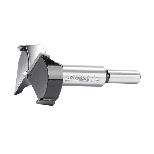 Miniatura 58 de Mollom Broca Forstner de 1/4" (6.3 mm) para carpintería precisa con un grosor de carburo YG8 duradero de 0.063 in, esta herramienta de corte