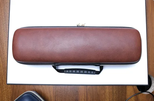 Miniatura 5 de Funda de viaje para reloj de cuero duro con 5 ranuras, almacenamiento y organizador para hombres y mujeres, con almohada de reloj antimovimiento