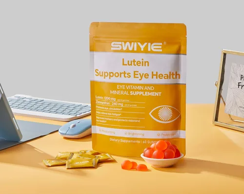 Miniatura 4 de Gomitas de Luteína – Suplemento de vitaminas y minerales para los ojos con 20 mg de luteína y 4 mg de zeaxantina – Gomitas vitamínicas para el apoyo