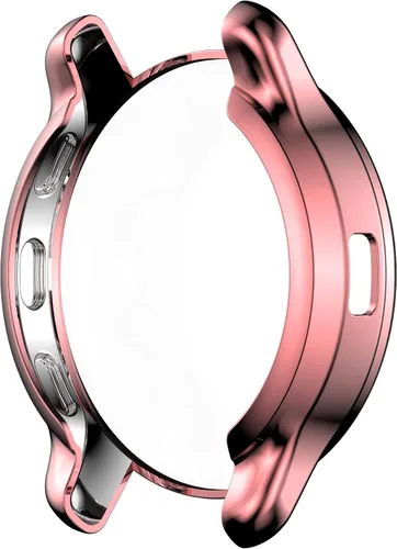 Miniatura 7 de Funda compatible con Garmin Venu 2 Plus Watch Protector de pantalla, funda protectora completa, accesorios de parachoques de TPU suave (rosa)