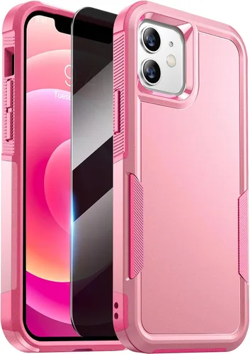 Miniatura 68 de Diaclara Funda diseñada para iPhone 12 Pro Max, [con protector de pantalla de privacidad] [antiespía] [protección contra caídas de grado militar]