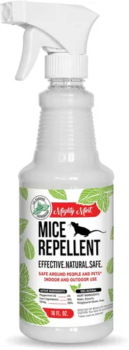 Miniatura 12 de Mighty Mint Bolsas repelentes de ratones, fórmula de menta, aceite de ricino y canela, disuasorio natural para ratones y roedores, protección a base