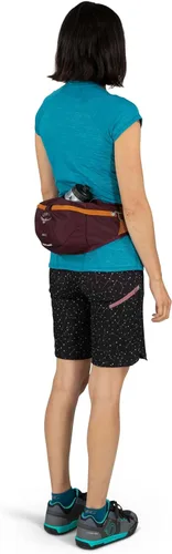 Miniatura 14 de Osprey Savu - Riñonera de ciclismo de 2 litros para hombre y mujer, color morado albaricoque Púrpura