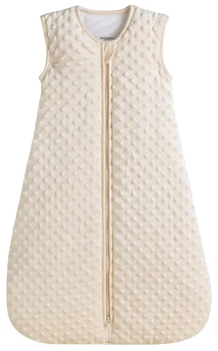 BABYINABAG Saco de Dormir para Bebé Muy Cálido de 2.5 Tog, Modelo de Invierno Acolchado, de Felpa con Lunares "Minky Dot" para Bebés y Niños