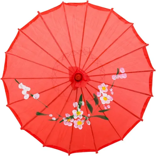 Miniatura 7 de THY COLLECTIBLES Sombrilla japonesa china de 22" para niños, para bodas, fotografía, disfraces, cosplay, decoración y otros eventos