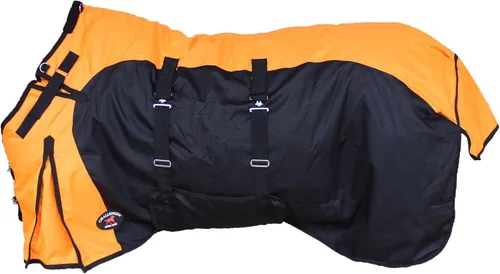 Miniatura 9 de CHALLENGER Manta de invierno de 60 pulgadas 1200D Horse Turnout impermeable de peso pesado 5EE20BG