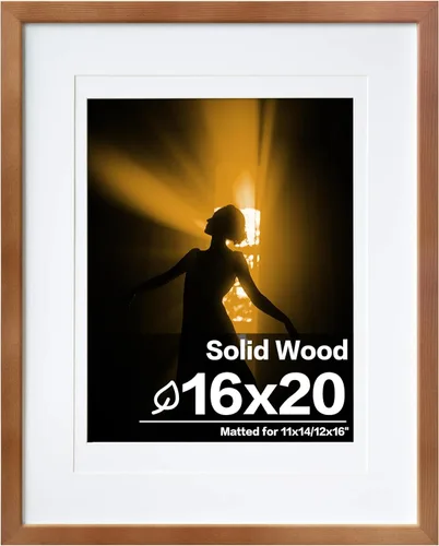 Miniatura 246 de Egofine - Portarretratos de 4 x 6 pulgadas, de madera maciza con plexiglás, para fotos de 3.5 x 5 con paspartú o de 4 x 6 sin paspartú, para colocar