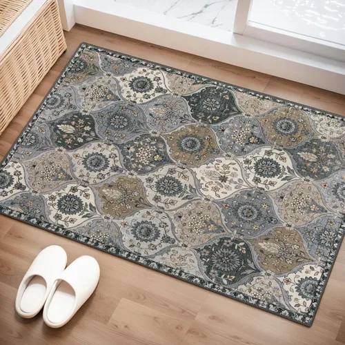 Miniatura 49 de Lahome - Alfombra de marroquí tejida, alfombra para cocina, pasillo, antideslizante, pasillo para entrada, pasillo de lavadero, dormitorio, 274 x