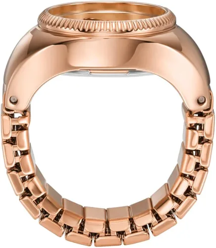 Miniatura 2 de Fossil Reloj de anillo de acero inoxidable de cuarzo para mujer