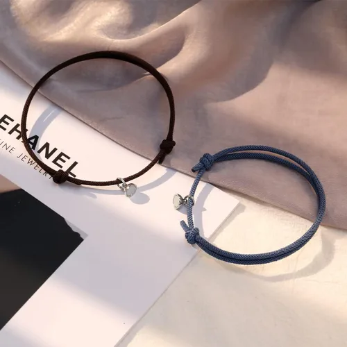 Miniatura 2 de MHnicesoul Juego de pulseras magnéticas de atracción mutua para parejas, regalos para hombres y mujeres, para novio y novia, voto de amor eterno