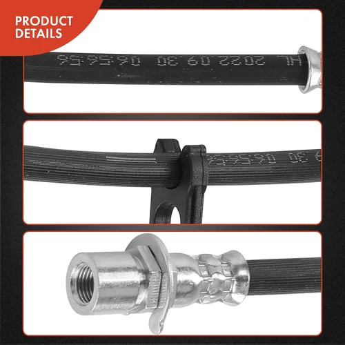 Miniatura 5 de A-Premium Manguera hidráulica de freno delantero compatible con modelos Ford seleccionados - Para F-150 2009, Lobo 2009 - Reemplazar # 9L3Z2078B