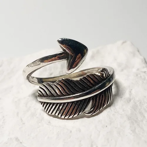 Miniatura 41 de Anillos de banda ancha de plata de ley 925 vintage hechos a mano para mujeres/hombres, anillo ajustable para el pulgar