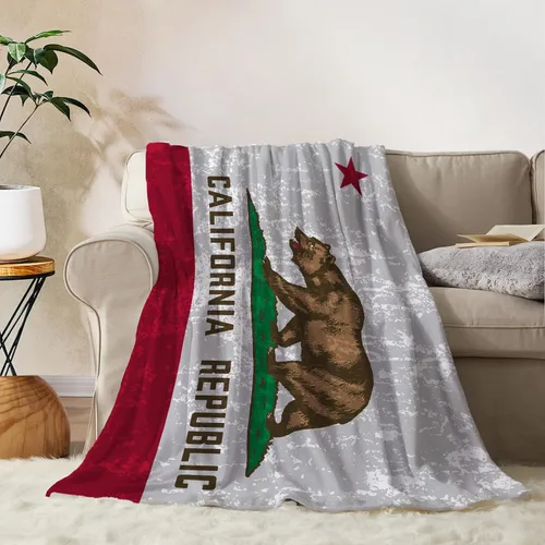 Miniatura 8 de YeeJu Manta patriótica para bebé, manta pequeña del 4 de julio, Día de los Caídos del 4 de julio, manta para niños pequeños, forro polar suave
