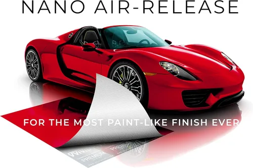 Miniatura 4 de VViViD+ Rollo de Película de Vinilo Ultra Brillante Metálico Rojo Caramelo para Envolver Automóviles Repuesto Premium de Pintura con Tecnología
