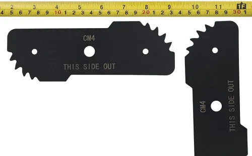 Miniatura 4 de Cuchilla de bordeadora 243801-02, compatible con Black & Decker 243801-00 LE750 y EH1000 repuesto de bordeadora, también se adapta a cortadoras