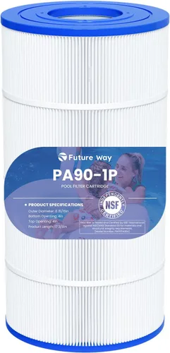 Future Way Cartucho de filtro de piscina C900 de repuesto para Hayward C900, reemplazo Pleatco PA90, Hayward CX900RE, Unicel C-8409, 90 pies