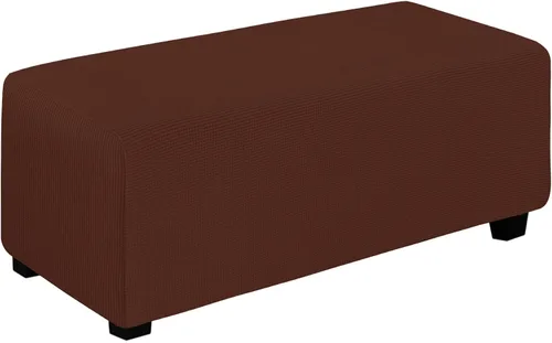 Miniatura 107 de Easy-Going Funda Elástica para Otomana Taburete de Almacenamiento Plegable Protector de Muebles Funda Rectangular Suave con Parte Inferior Elástica