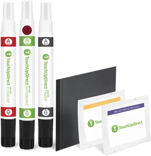 Miniatura 368 de TouchUpDirect NH-578 Taffeta White compatible con Pintura de retoque Honda Exact Match en aerosol - Kit esencial Tafetán Blanco