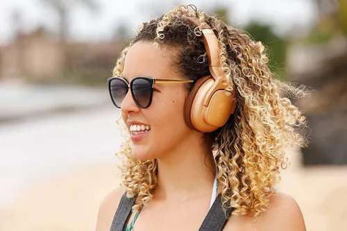 Miniatura 4 de WAVV Element Active - Auriculares inalámbricos con cancelación de ruido Bluetooth con micrófono, graves profundos, carga rápida de 40 horas