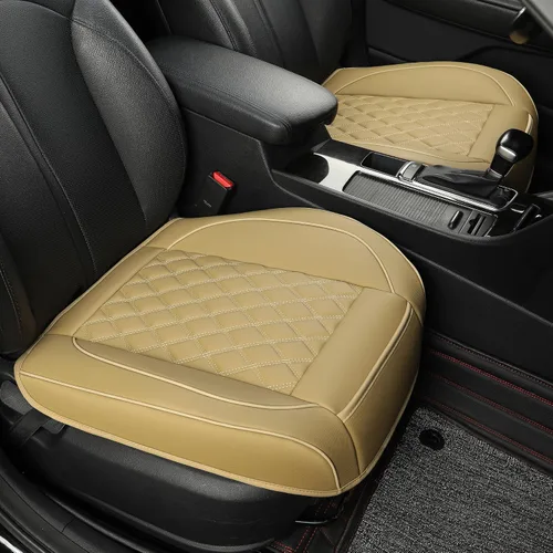 Miniatura 8 de 1 Paquete de Fundas de Asiento Delantero de Automóvil de Cuero, Fundas de Asiento Inferior para Automóviles, Funda de Cojín de Asiento de Conductor