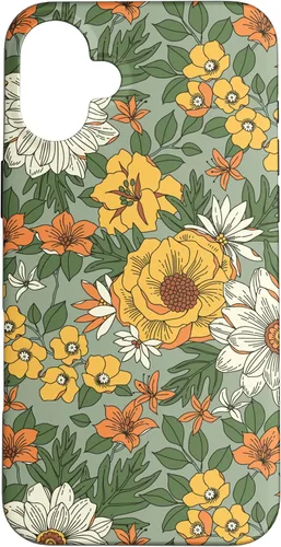 Miniatura 22 de Funda para iPhone 12 mini flores silvestres amarillas flores de verano botánico floral