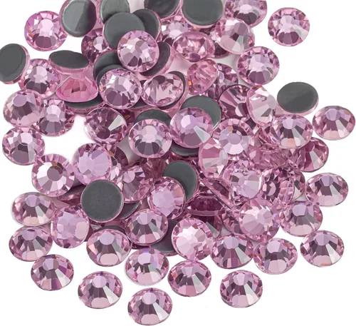 Miniatura 21 de Beadsland Hotfix - 2880 diamantes de imitación de cristal con parte trasera plana para manualidades, ropa, decoraciones de bricolaje, cristal AB